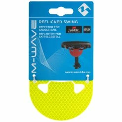 Réflecteur Sur Rails De Selle Jaune Ou Rouge M-Wave Reflicker Swing -Promos VTT Boutique Reflecteur reflicker swing m wave