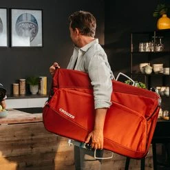 Remorque Vélo Utilitaire Cargo Kalle Croozer 92 Litres -Promos VTT Boutique Remorque velo cargo Croozer kalle rouge 6