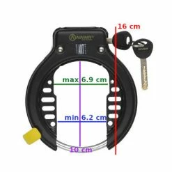Antivol De Cadre Fer à Cheval Certifié ART Mega Lock Auvray -Promos VTT Boutique antivol de cadre fer a cheval certifie art mega lock auvray full 3