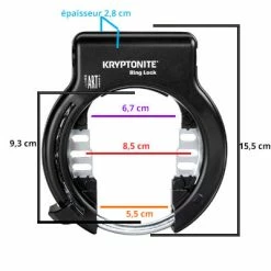 Antivol De Cadre Rétractable Kryptonite Compatible Plug In 7 Antivol De Cadre Rétractable Kryptonite Compatible Plug In -Promos VTT Boutique antivol de cadre retractable kryptonite compatible plug in full 4