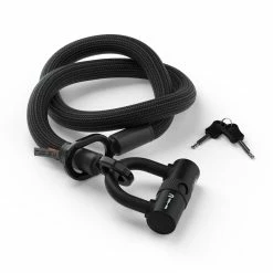 Antivol Tex-Lock Eyelet M 120 Cm Certifié Sold Secure Et ART2 -Promos VTT Boutique antivol tex lock eyelet u noir