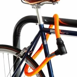 Antivol Câble 100 Cm Certifié ART2 Tex-Lock Orbit -Promos VTT Boutique antivol tex lock orbit orange