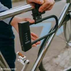 Antivol U à Code Avec Support Vélo M-Wave -Promos VTT Boutique antivol u a code avec support velo m wave full 4