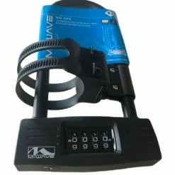 Antivol U à Code Avec Support Vélo M-Wave -Promos VTT Boutique antivol u a code avec support velo m wave full 5