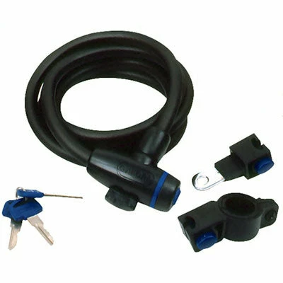 Antivol Vélo Spirale Fixation Sur Cadre 180 Cm X 12 Mm - Oxford 2 Antivol Vélo Spirale Fixation Sur Cadre 180 Cm X 12 Mm - Oxford – Image 2