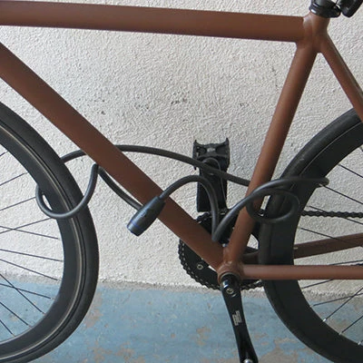 Antivol Vélo Spirale Fixation Sur Cadre 180 Cm X 12 Mm - Oxford 3 Antivol Vélo Spirale Fixation Sur Cadre 180 Cm X 12 Mm - Oxford – Image 3