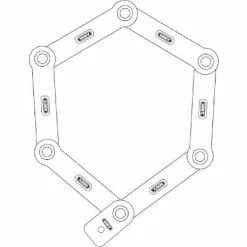 Antivol Vélo U Pliant à Clef Noir UGrip Bordo 5700 ABUS -Promos VTT Boutique antivol velo u pliant a clef noir ugrip bordo 5700 abus full 4