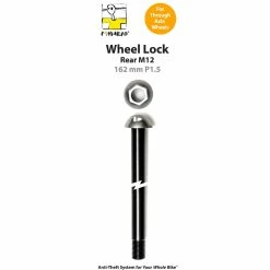 Antivol Pour Roues Avant Et Arrière à Axe Traversant M12 Pinhead -Promos VTT Boutique axe antivol traversant roue arriere m12 162 1.5