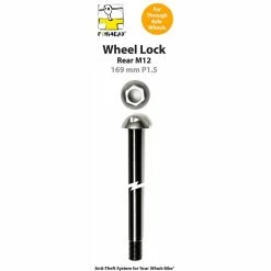 Antivol Pour Roues Avant Et Arrière à Axe Traversant M12 Pinhead -Promos VTT Boutique axe antivol traversant roue arriere m12 169 1.5