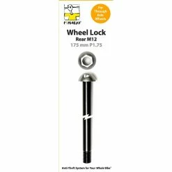 Antivol Pour Roues Avant Et Arrière à Axe Traversant M12 Pinhead -Promos VTT Boutique axe antivol traversant roue arriere m12 175 1.75