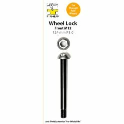 Antivol Pour Roues Avant Et Arrière à Axe Traversant M12 Pinhead -Promos VTT Boutique axe antivol traversant roue avant m12 124 1.0
