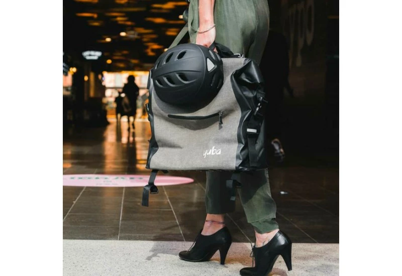 BAGUETTE BAG YUBA - GRIS 2 BAGUETTE BAG YUBA - GRIS – Image 2