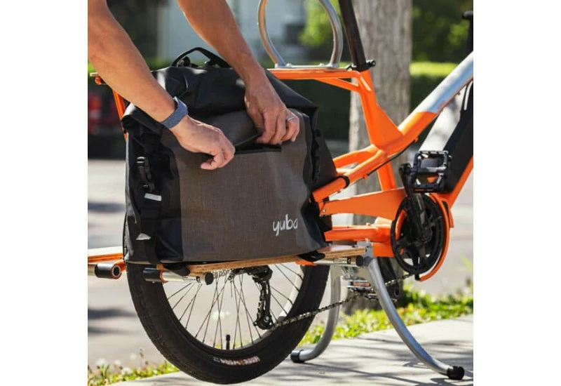 BAGUETTE BAG YUBA - GRIS 4 BAGUETTE BAG YUBA - GRIS – Image 4