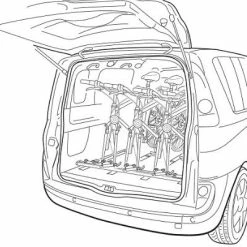 PERUZZO Barre De Fixation Pour Vélo Dans Le Coffre - GENOVA -Promos VTT Boutique barre de fixation pour velo dans le coffre genova full 6