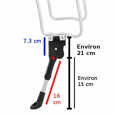 Béquille Vélo Latérale Pour Porte-bagages Low Rider Hebie 3 Béquille Vélo Latérale Pour Porte-bagages Low Rider Hebie – Image 3