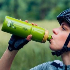 Bidon Vélo Elite Jet Green Vert -Promos VTT Boutique bidon velo elite jet green vert full 4