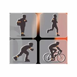 Brandless Brassard De Sécurité Avec LEDs Clignotant Pour Vélo Ou Jogging -Promos VTT Boutique brassard de securite avec leds clignotant pour velo ou jogging full 3