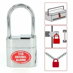 Cadenas Avec Alarme Pour Accessoire Et Cable Vélo Lock Alarm -Promos VTT Boutique cadenas avec alarme pour accessoire et cable velo lock alarm full 3
