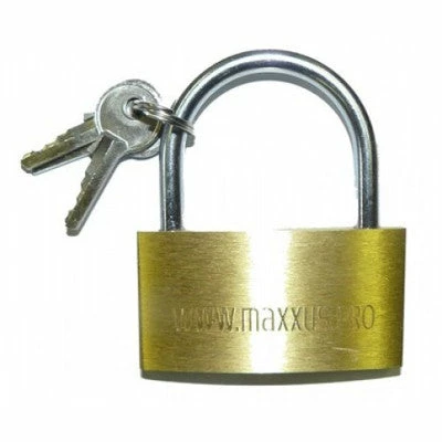 Maxxus Cadenas Laiton Pour Accessoires Vélo 37 Mm 1 Maxxus Cadenas Laiton Pour Accessoires Vélo 37 Mm