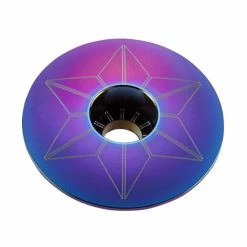 CAPOT DE DIRECTION SUPACAZ STAR CAPZ ANODIZED - SUMMER TIME DREAM