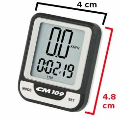 Compteur Vélo Simple à Fil CM109 Ciclosport -Promos VTT Boutique compteur velo simple a fil cm109 ciclosport full 5