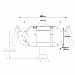 Sacoche De Guidon Bikepacking Et Cyclotourisme Zefal Z Adventure F10 10L -Promos VTT Boutique dimensions sacoche guidon z adventure f10