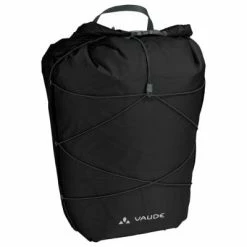 Double Sacoche Légère Sur Porte Bagages Arrière Vélo Vaude -Promos VTT Boutique double sacoche legere sur porte bagages arriere velo vaude noir full