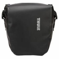 Double Sacoche Noire Sur Porte-bagages 13L Shield Pannier Thule -Promos VTT Boutique double sacoche noire sur porte bagages 13l shield pannier thule full 4