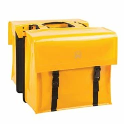 Double Sacoche Urbaine Imperméable 40 L Bisonyle Willex -Promos VTT Boutique double sacoche urbaine impermeable 40 l bisonyle willex jaune full