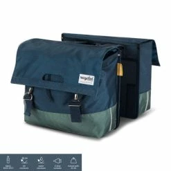 Double Sacoche Vélo étanche En Matériau Recyclé 40L Urban Proof 10 Double Sacoche Vélo étanche En Matériau Recyclé 40L Urban Proof -Promos VTT Boutique double sacoche velo etanche en materiau recycle 40l urban proof full 5