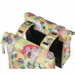 Double Sacoche Vélo Porte-bagage Arrière Jaune Bloom Field Basil -Promos VTT Boutique double sacoche velo porte bagage arriere jaune bloom field basil full 3