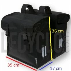 Double Sacoches Vélo 47L Mara XXL Basil -Promos VTT Boutique double sacoches velo 47l mara xxl basil full 6