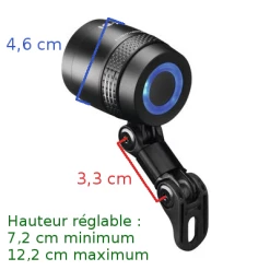 Busch-mueller Eclairage Vélo 100 Lux Sur Fourche IQ-X Noir Busch And Muller -Promos VTT Boutique eclairage velo 100 lux sur fourche iq x noir busch and muller full 6