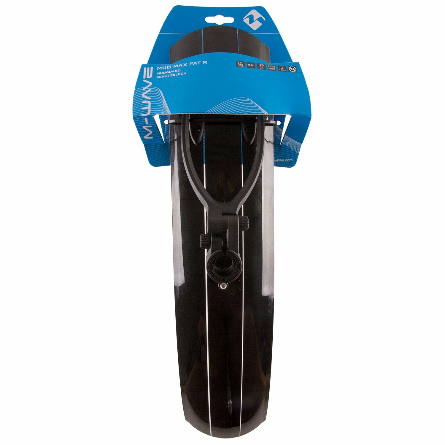 Garde Boue Arrière Pour Vélo 24 à 29 Pouces à Pneu Large Mud Max Fat R M-Wave 4 Garde Boue Arrière Pour Vélo 24 à 29 Pouces à Pneu Large Mud Max Fat R M-Wave – Image 4