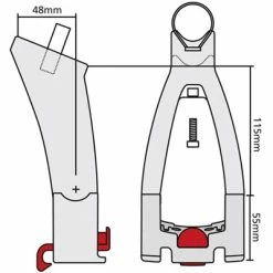 Extendeur De Fixation KlickFix Pour Selle De Vélo -Promos VTT Boutique extendeur de fixation klickfix pour selle de velo full 3