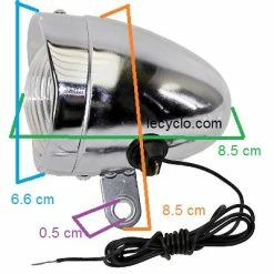 Brandless Feu Avant Dynamo Vintage Sur Fourche De Vélo 11 Brandless Feu Avant Dynamo Vintage Sur Fourche De Vélo -Promos VTT Boutique feu avant dynamo vintage sur fourche de velo full 6