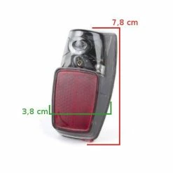 Ikzi Light Feu De Vélo Arrière Sur Garde Boue à Pile -Promos VTT Boutique feu de velo arriere sur garde boue a pile full 4