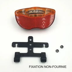 Q-Lite Eclairage Arrière Et Catadioptre Sur Porte-bagage De Vélo -Promos VTT Boutique feu qlite2
