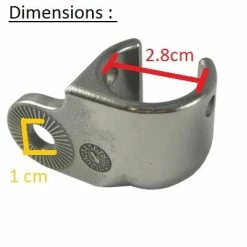 Fixation CTS Avec Axe Pour Remorque Vélo Thule Chariot -Promos VTT Boutique fixation cts avec axe pour remorque velo thule chariot full 5