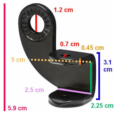Fixation Sur Axe De Roue Pour Remorque Burley 2 Fixation Sur Axe De Roue Pour Remorque Burley – Image 2