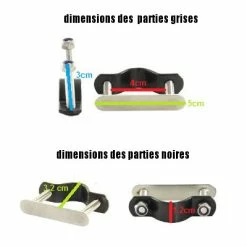 Fixations Pour Caisse Et Panier De Vélo En Osier Rotin - Basil -Promos VTT Boutique fixations pour caisse et panier de velo en osier rotin basil full 3