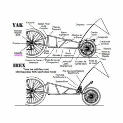 B.O.B Goupille Sécurité BOB Pour Remorque Vélo Yak/Ibex -Promos VTT Boutique goupille securite bob pour remorque velo yak ibex full 4