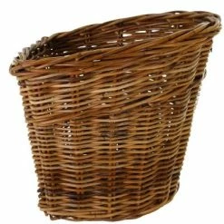 Grand Panier Sur Guidon De Vélo En Rotin Darcy L Basil -Promos VTT Boutique grand panier sur guidon de velo en rotin darcy l basil full 3
