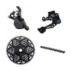 Box-components GROUPE VTT BOX COMPONENTS THREE PRIME 9 VITESSES 11-50 MULTISHIFT