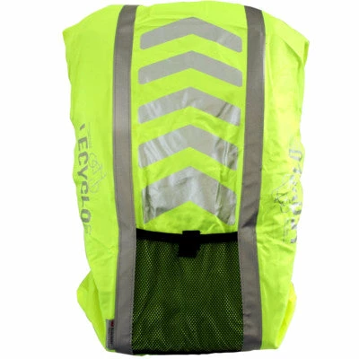 Lecyclo Housse Réfléchissante Imperméable Pour Sac Vélo 1 Lecyclo Housse Réfléchissante Imperméable Pour Sac Vélo