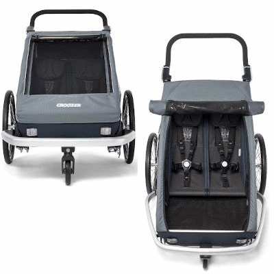 Kid Vaaya 2 Croozer Remorque Vélo Pour Deux Enfants 3 Kid Vaaya 2 Croozer Remorque Vélo Pour Deux Enfants – Image 3