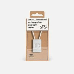 Lampe Vélo LED Avant Block Bookman 50 Lumens -Promos VTT Boutique lampe velo led avant block bookman 50 lumens blanche full