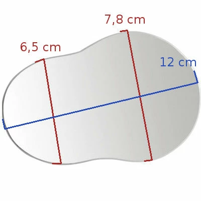 Ergotec-Humpert Miroir De Rechange Pour Rétroviseur Vélo M99 Ergotec 3 Ergotec-Humpert Miroir De Rechange Pour Rétroviseur Vélo M99 Ergotec – Image 3