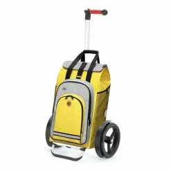 Andersen Panier à Provision Tura Avec Sac Isotherme Hydro -Promos VTT Boutique panier a provision tura avec sac isotherme hydro jaune
