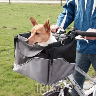 Trixie Panier Avant De Luxe Pour Transport Du Chien à Vélo 1 Trixie Panier Avant De Luxe Pour Transport Du Chien à Vélo